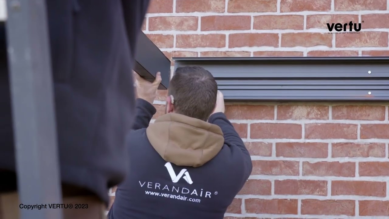 Etape de montage 4 pour une pergola en kit Vertu