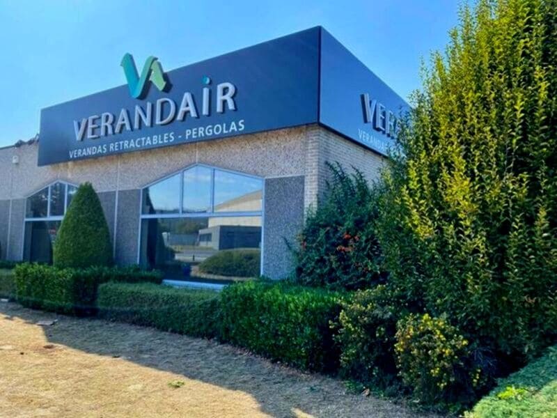 Un nouveau showroom à Tournai pour VERANDAIR
