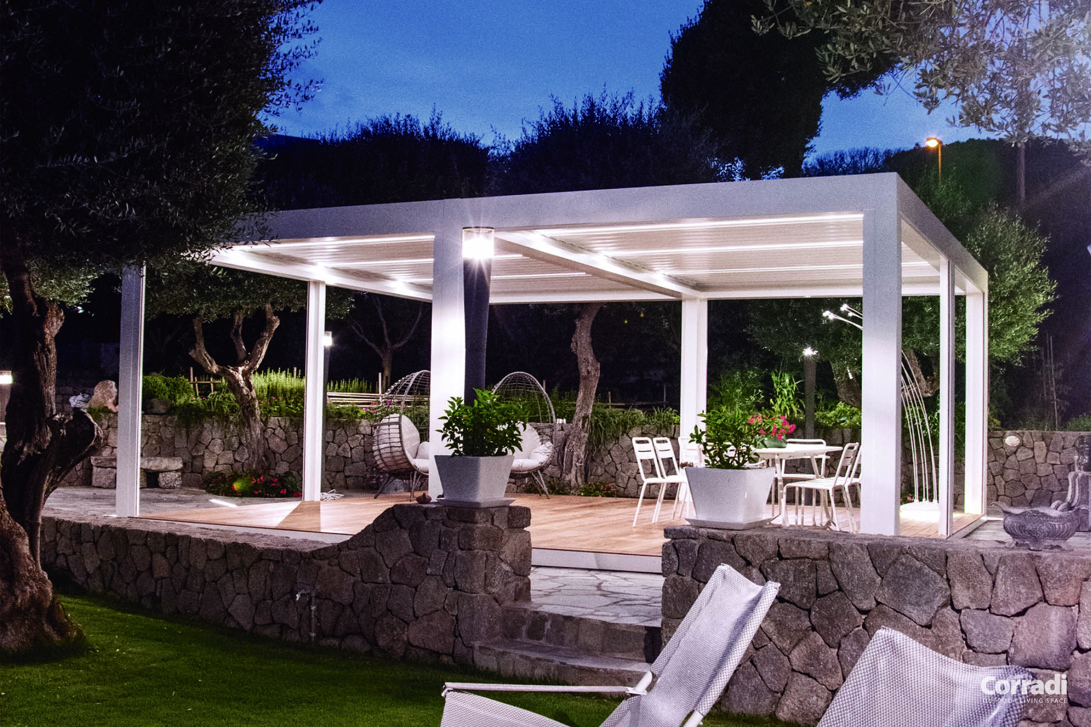 Que choisir pour un éclairage extérieur de pergola ?