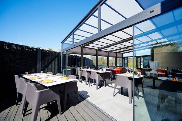 horeca veranda retractable pour restaurant Verandair