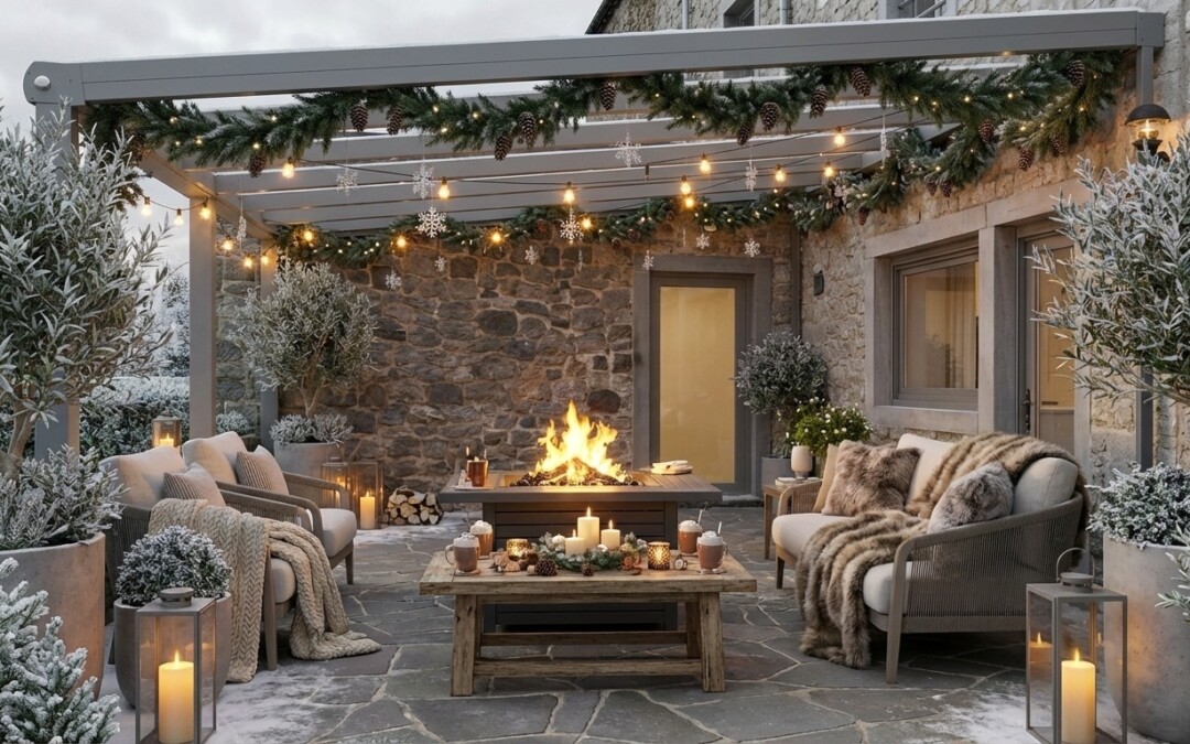 pergola en hivers