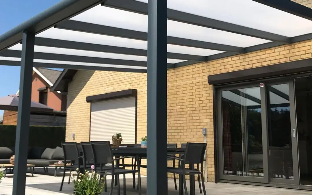 VERANDAIR-slide-pergola Pergola ouverte pour une terrasse
